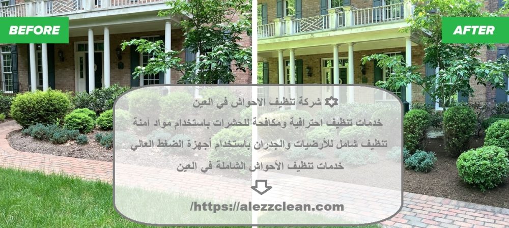 شركة تنظيف الاحواش في العين