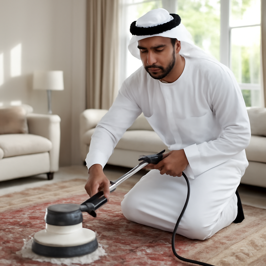 أفضل خدمات تنظيف السجاد في الإمارات — شركة السهم الذهبي
